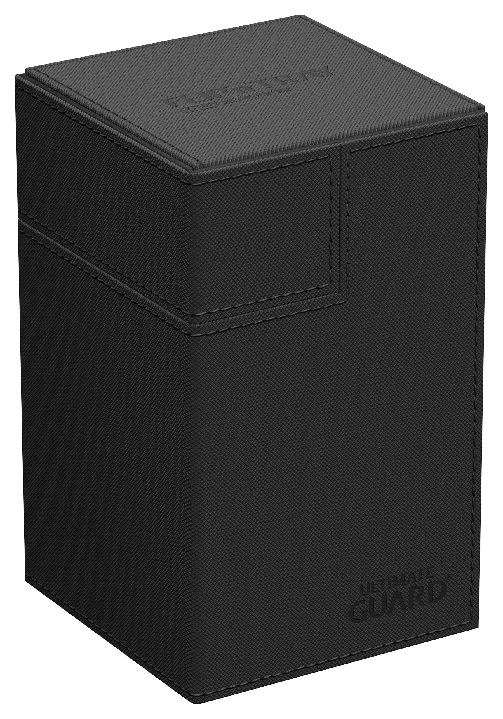Image for Flip 'n' Tray XenoSkin Monocolor - Black (Holds 100+) - Deck Boxes
