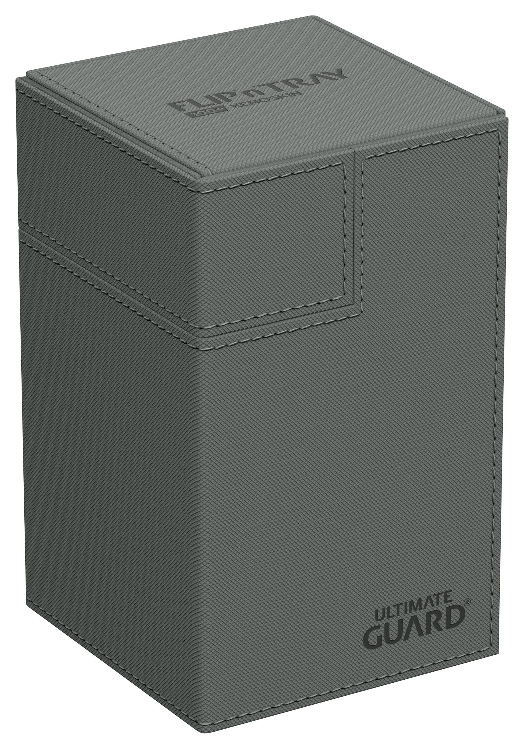 Image for Flip 'n' Tray XenoSkin Monocolor - Grey (Holds 100+) - Deck Boxes
