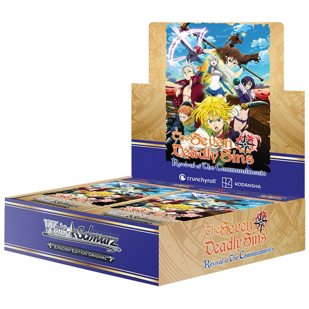 Image for The Seven Deadly Sins: Revival of The Commandments Booster Box - Weiss Schwarz