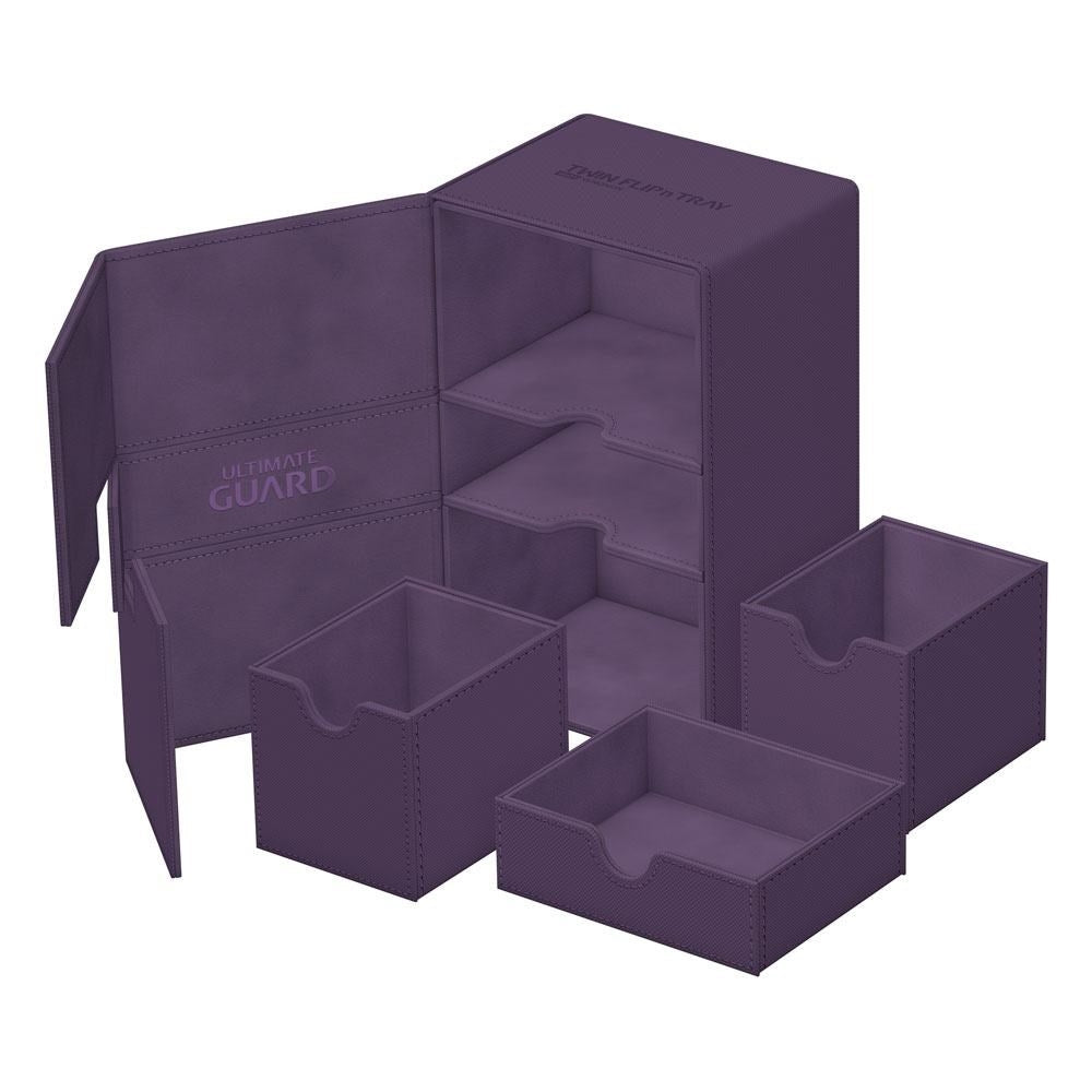 Image for Twin Flip`n`Tray XenoSkin Monocolor - Purple (Holds 160+) - Deck Boxes