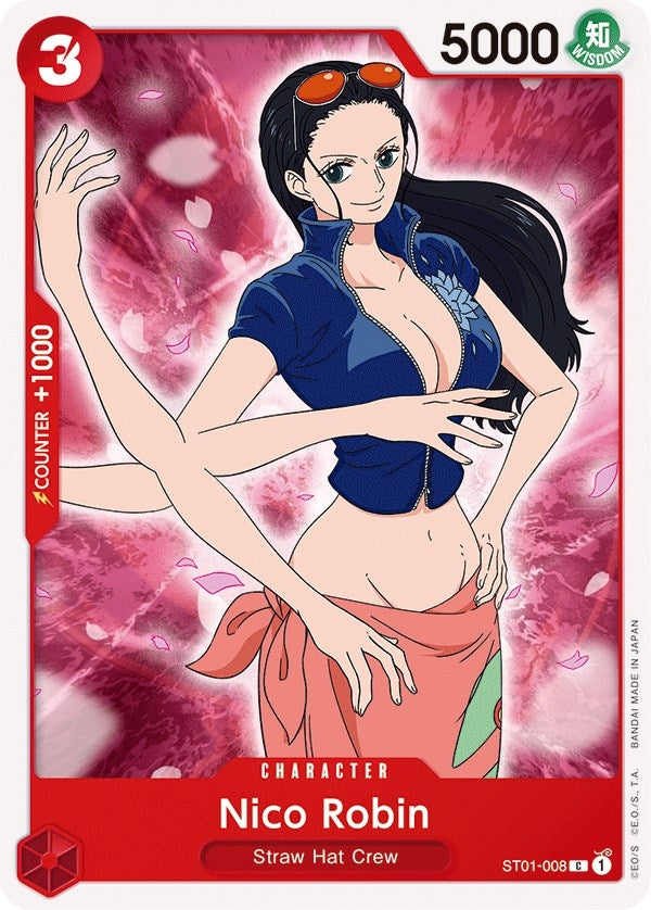 Image for Nico Robin (ST01-008) (Starter Deck 1: Straw Hat Crew) (ST-01) - One Piece Card Game
