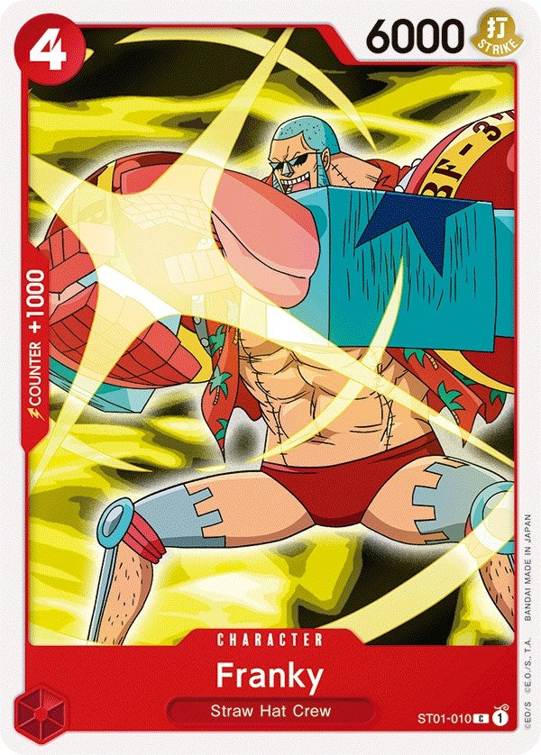 Image for Franky (ST01-010) (Starter Deck 1: Straw Hat Crew) (ST-01) - One Piece Card Game