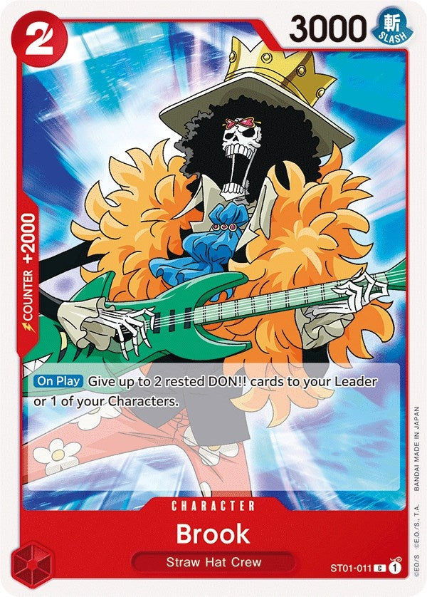 Image for Brook (ST01-011) (Starter Deck 1: Straw Hat Crew) (ST-01) - One Piece Card Game
