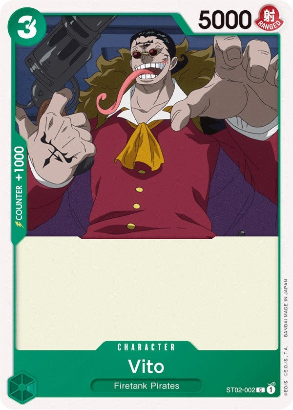 Image for Vito (ST02-002) (Starter Deck 2: Worst Generation) (ST-02) - One Piece Card Game