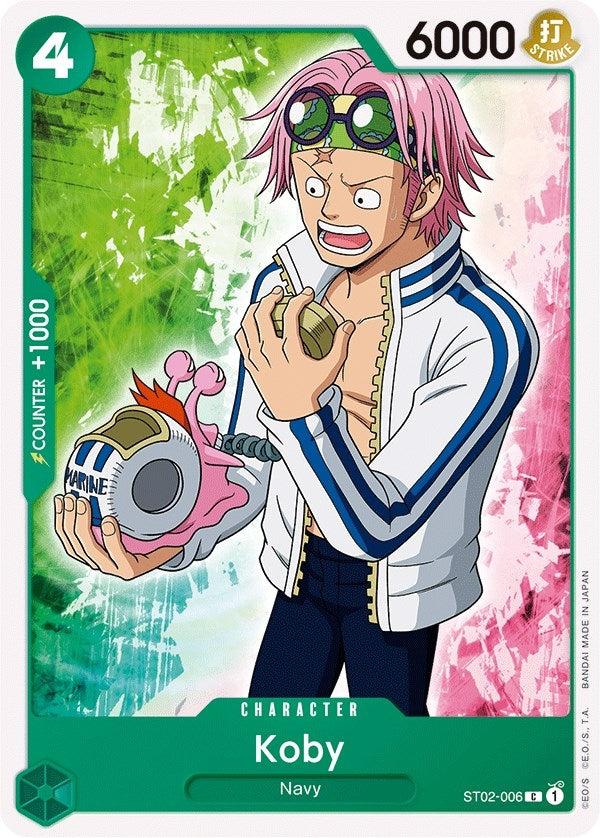 Image for Koby (ST02-006) (Starter Deck 2: Worst Generation) (ST-02) - One Piece Card Game
