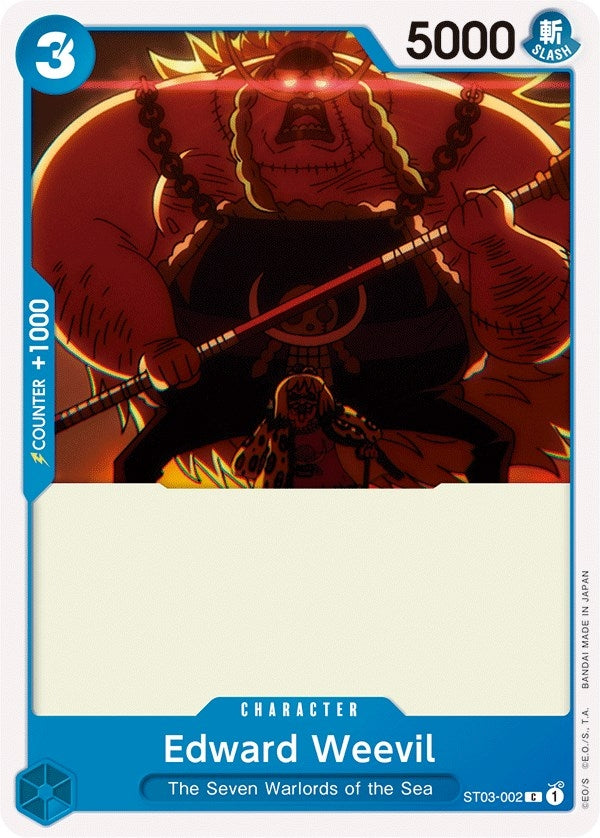 Image for Edward Weevil (ST03-002) (Starter Deck 3: The Seven Warlords of The Sea) (ST-03) - One Piece Card Game