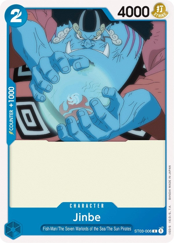 Image for Jinbe (ST03-006) (Starter Deck 3: The Seven Warlords of The Sea) (ST-03) - One Piece Card Game