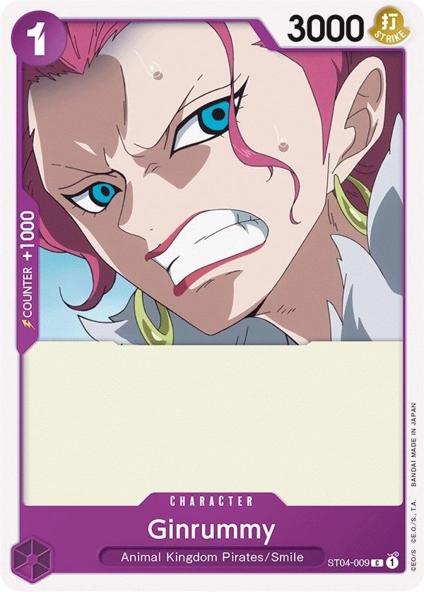 Image for Ginrummy (ST04-009) (Starter Deck 4: Animal Kingdom Pirates) (ST-04) - One Piece Card Game