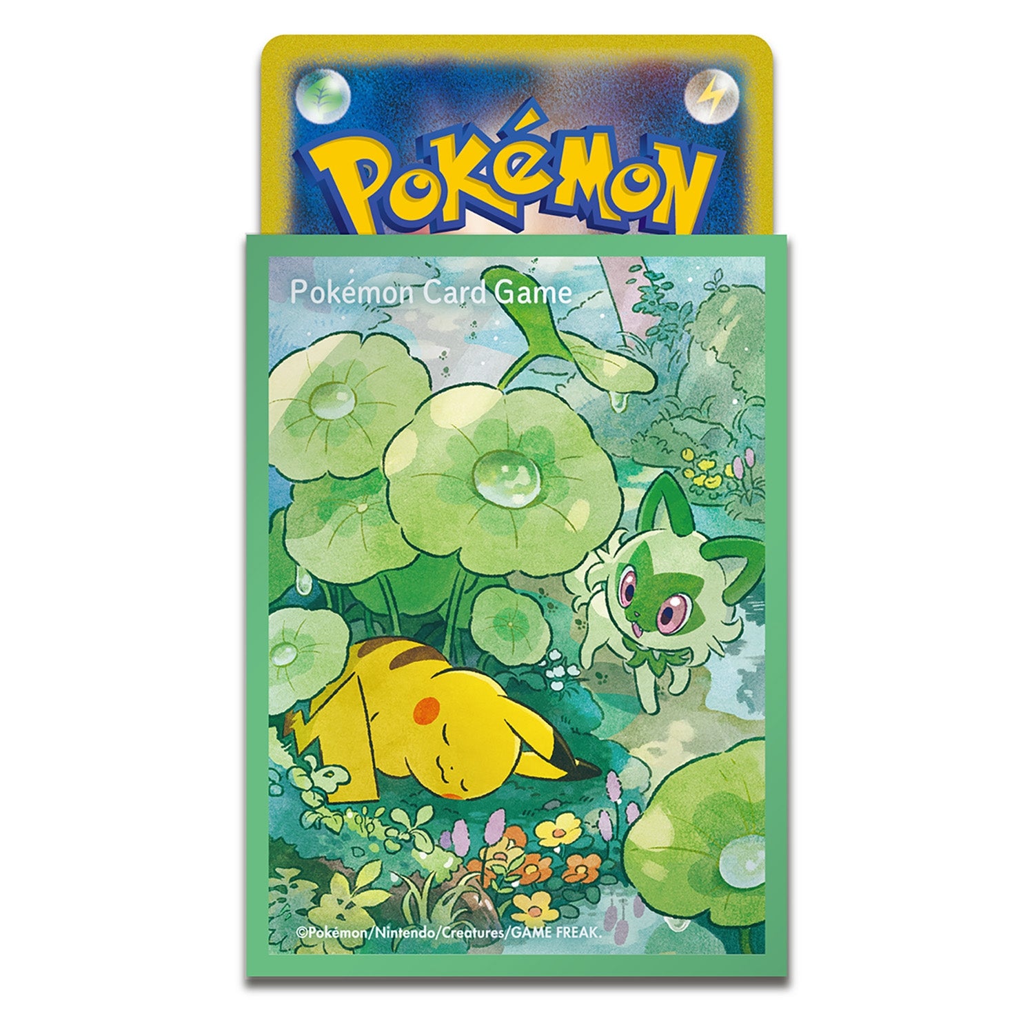 Pokémon Center Japan - Pikachu & Sprigatito - Sleeves - PokeBox USA