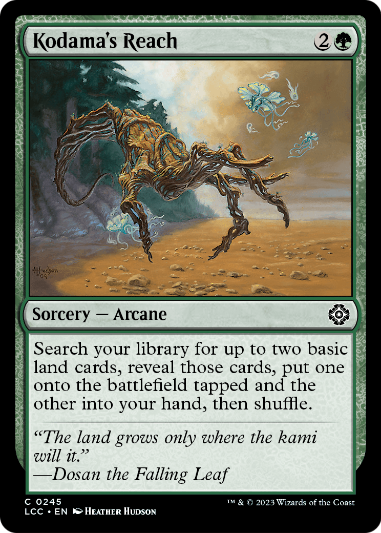 Kodama's Reach (LCC-245) [The Lost Caverns of Ixalan Commander]