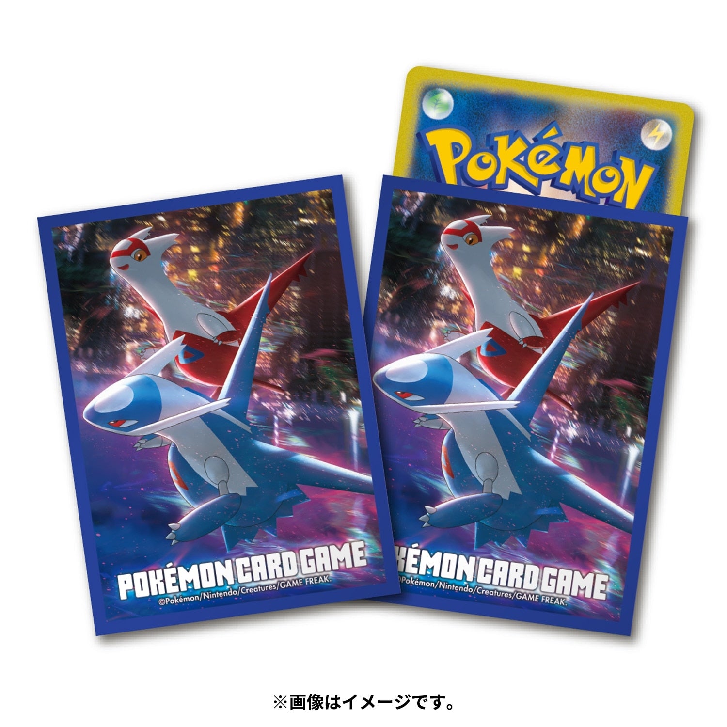 Pokémon Center Japan - Latios & Latias Night View - Sleeves - PokeBox USA