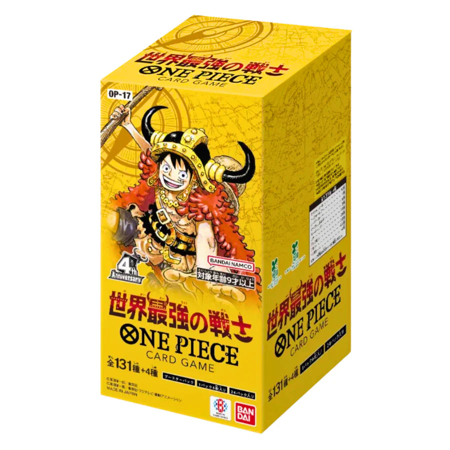 One Piece Card Game - The World's Strongest Warriors OP-17 Booster Box [Japanese]
