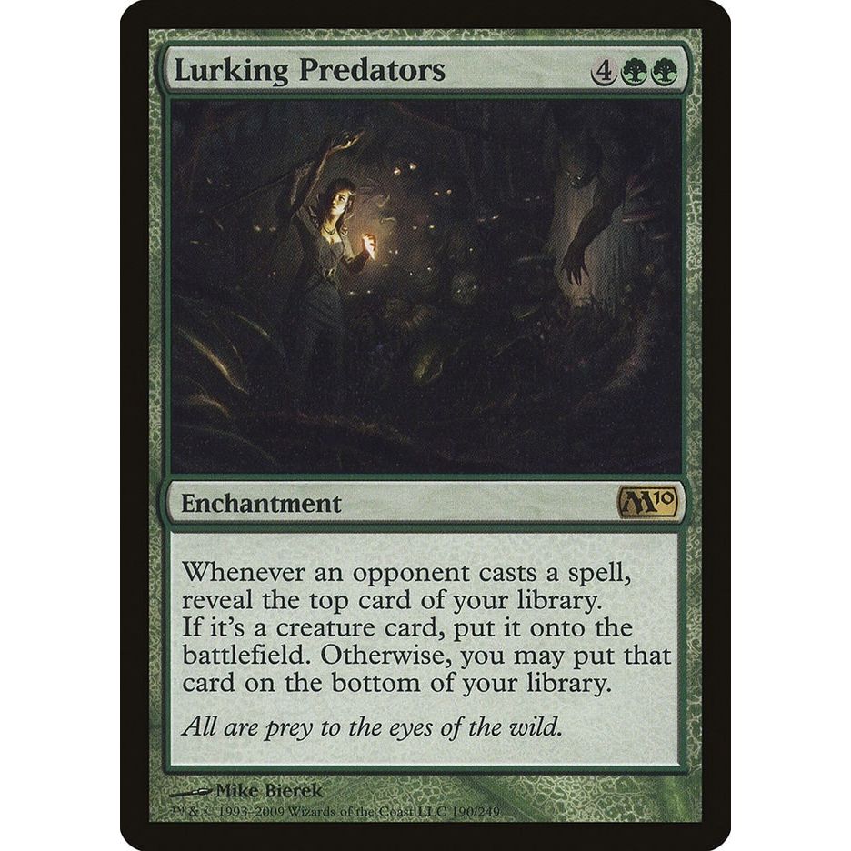 Lurking Predators (190) (Magic 2010 (M10)) - PokeBox USA