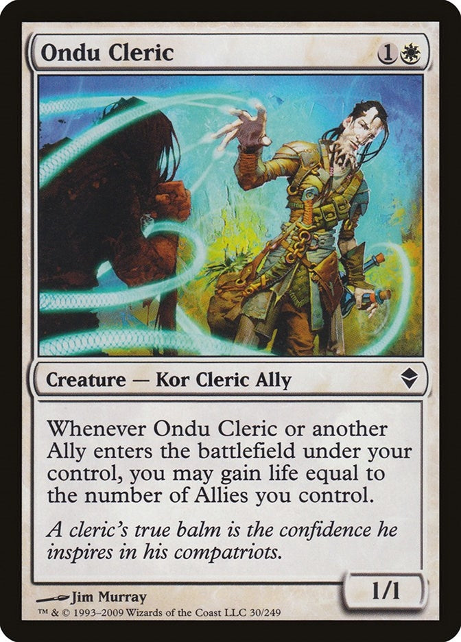 Ondu Cleric (30) (Zendikar)