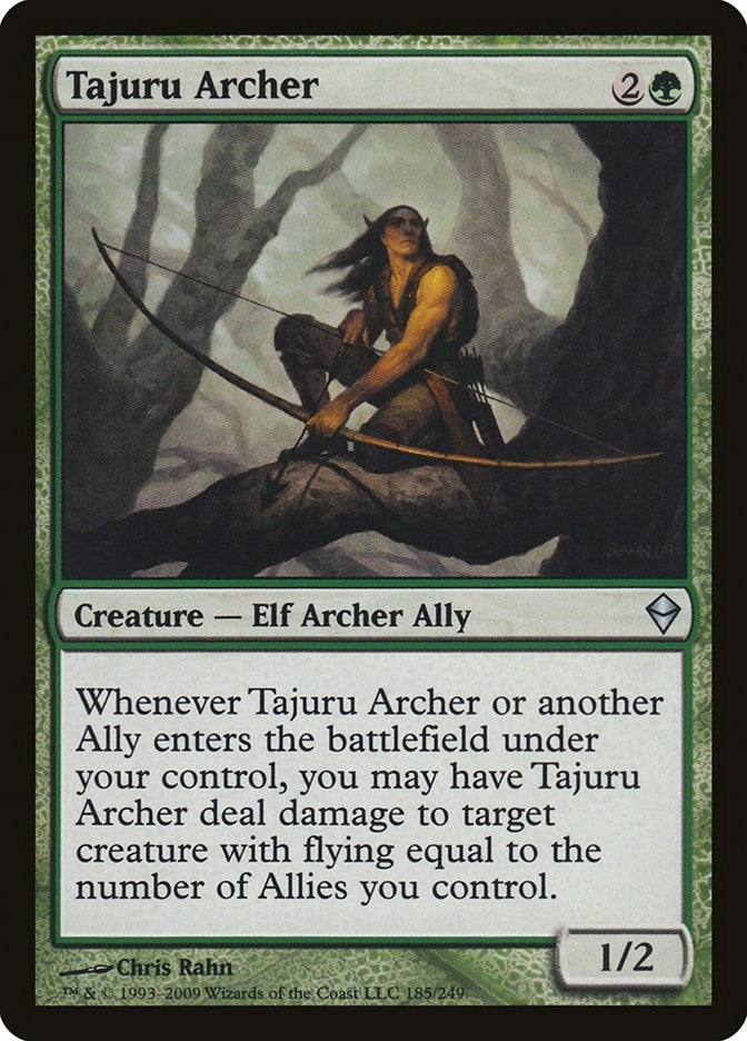 Tajuru Archer (185) (Zendikar)