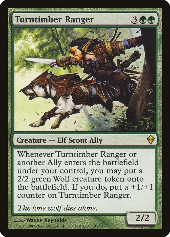 Turntimber Ranger (191) (Zendikar) - PokeBox USA