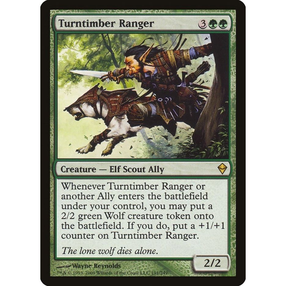 Turntimber Ranger (191) (Zendikar) - PokeBox USA