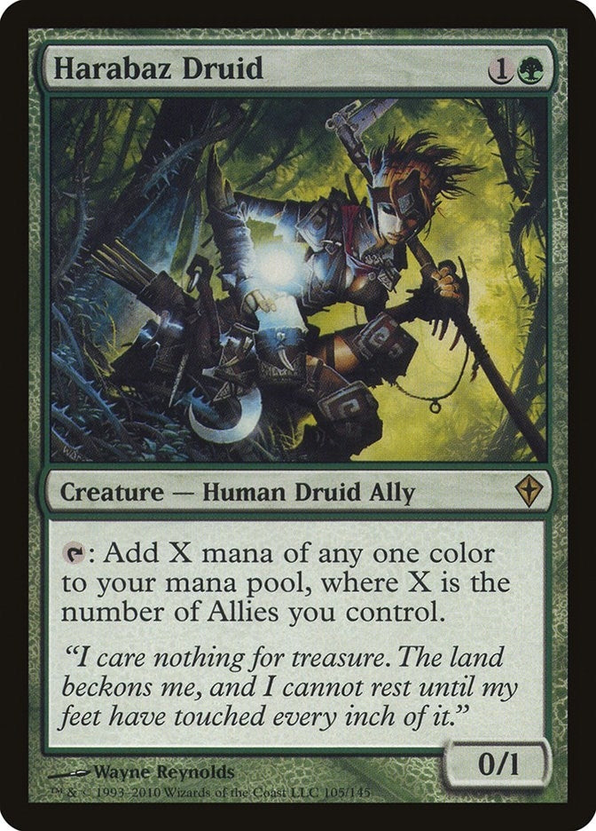 Harabaz Druid (105) (Worldwake) - PokeBox USA