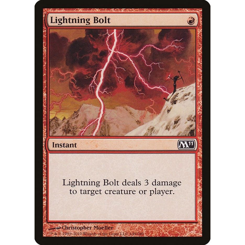Lightning Bolt (149) (Magic 2011 (M11)) - PokeBox USA