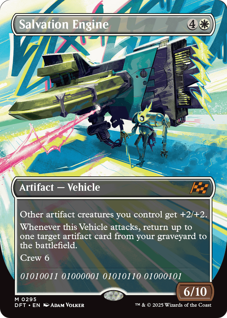 Salvation Engine (Borderless) (DFT-295) [Aetherdrift]