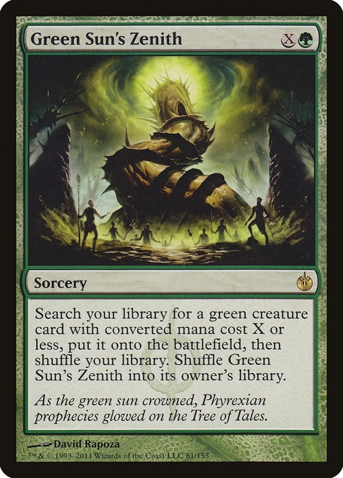 Green Sun's Zenith (81) (Mirrodin Besieged) - PokeBox USA