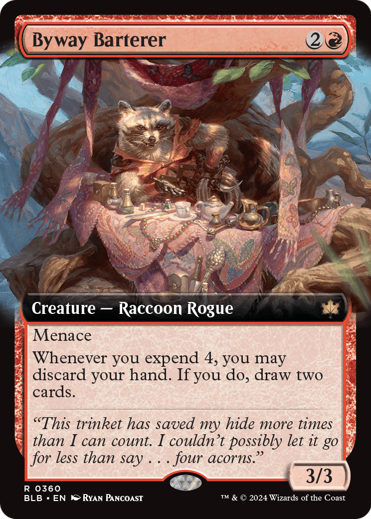 Byway Barterer (Extended Art) (BLB-360) [Bloomburrow] Foil