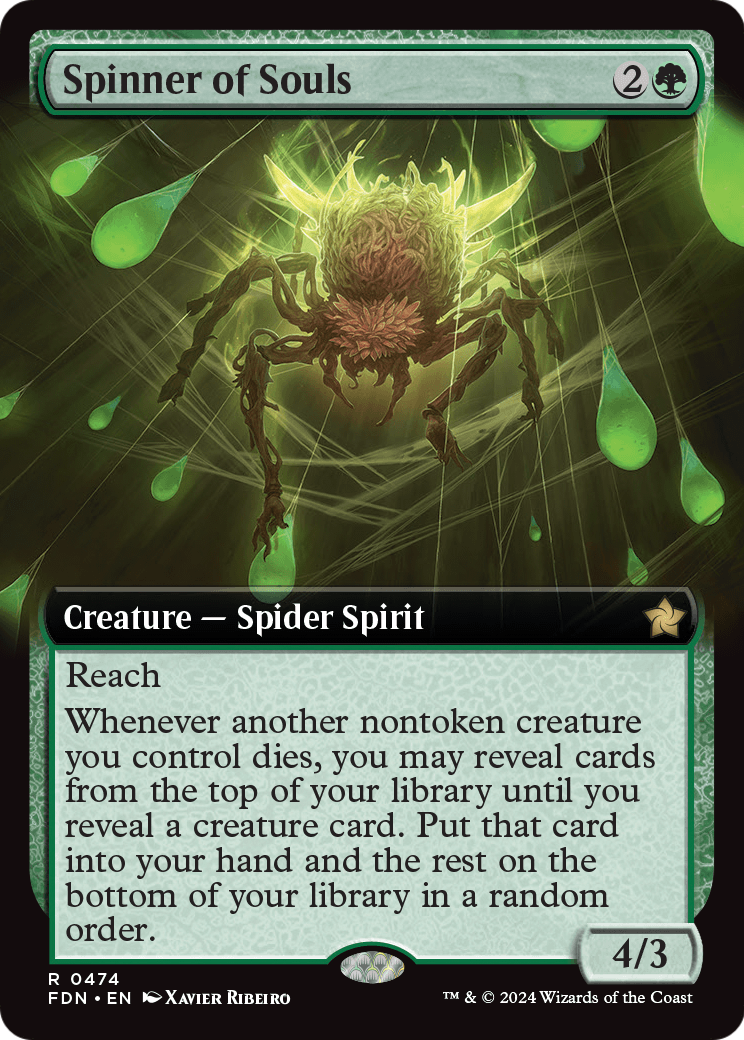 Spinner of Souls (Extended Art) (FDN-474) [Foundations] Foil