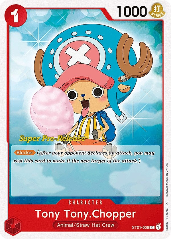 Image for Tony Tony.Chopper (ST01-006) (Super Pre-Release Starter Deck 1: Straw Hat Crew) (ST-01 PRE) - One Piece Card Game
