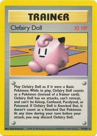 Image for Clefairy Doll (070/102) (Base Set) - Pokemon