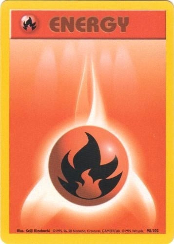 Image for Fire Energy (098/102) (Base Set) - Pokemon