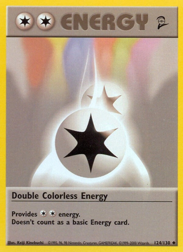 Image for Double Colorless Energy (124/130) (Base Set 2) - Pokemon
