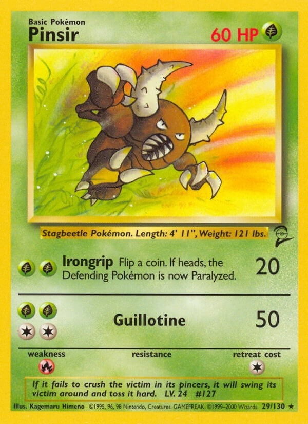 Image for Pinsir (029/130) (Base Set 2) - Pokemon