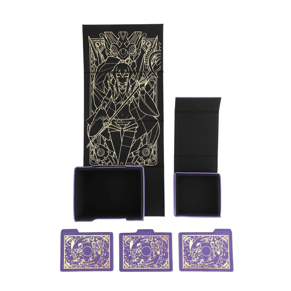 Image for Master of Puppets Dicewinder Deck Box with Magnetic Dice Tray (Full Grain Leather) - Deck Boxes