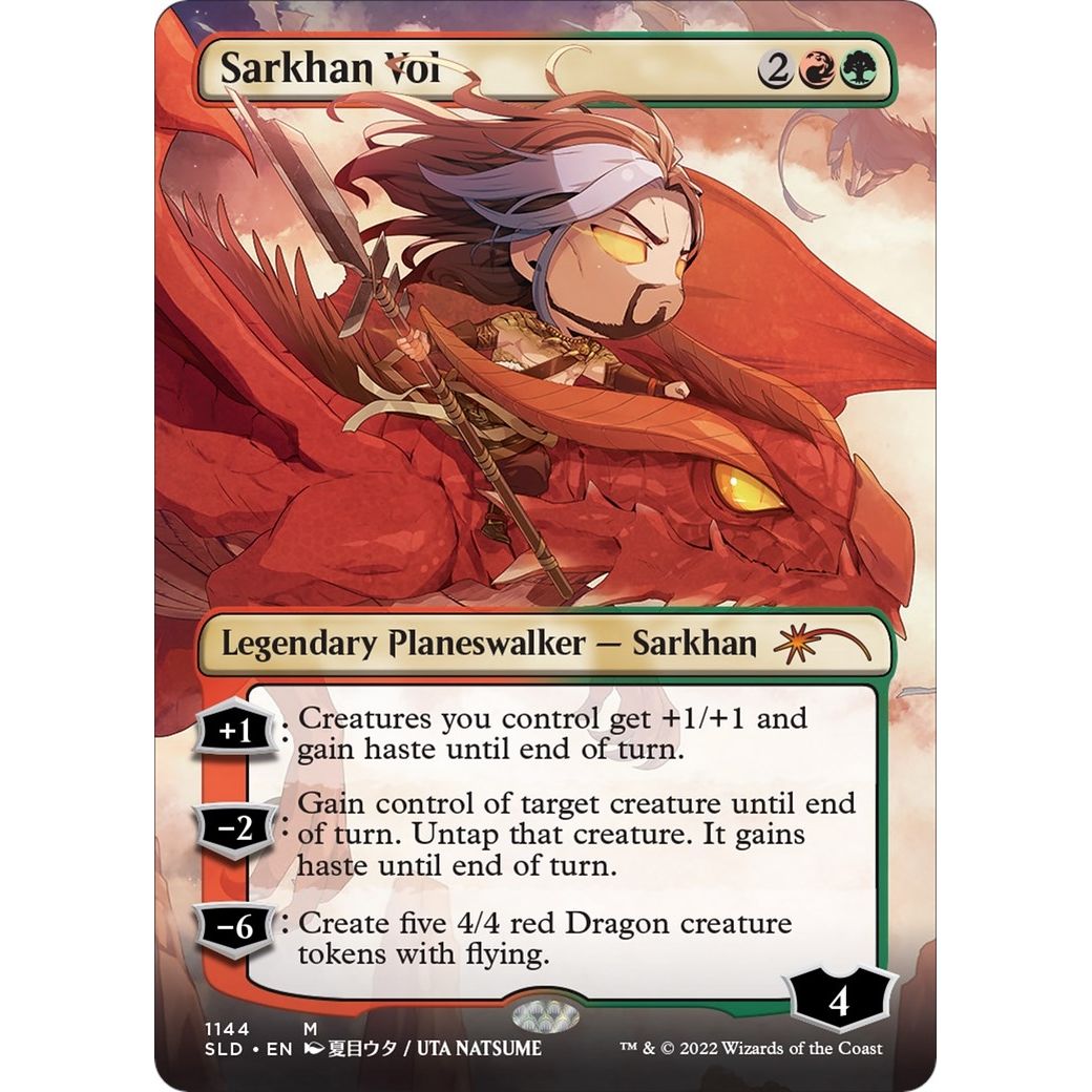 Sarkhan Vol (Borderless) (1144) (Secret Lair Drop Series) - PokeBox USA