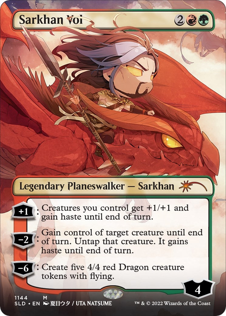 Sarkhan Vol (Borderless) (1144) (Secret Lair Drop Series) - PokeBox USA