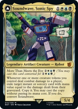 Soundwave, Sonic Spy (14) (Universes Beyond: Transformers)