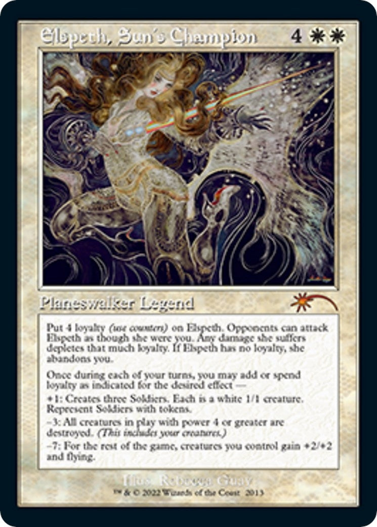 Elspeth, Sun's Champion (2013) (Secret Lair Countdown Kit)