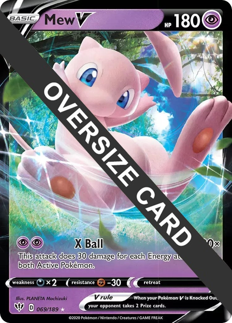 Image for Mew V (069/189) (Jumbo Cards) (PR) - Pokemon