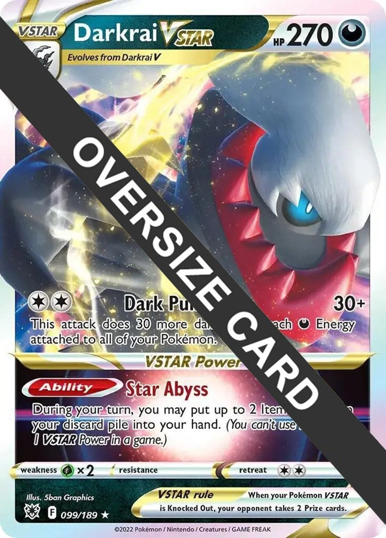Image for Darkrai VSTAR (099/189) (Jumbo Cards) (PR) - Pokemon