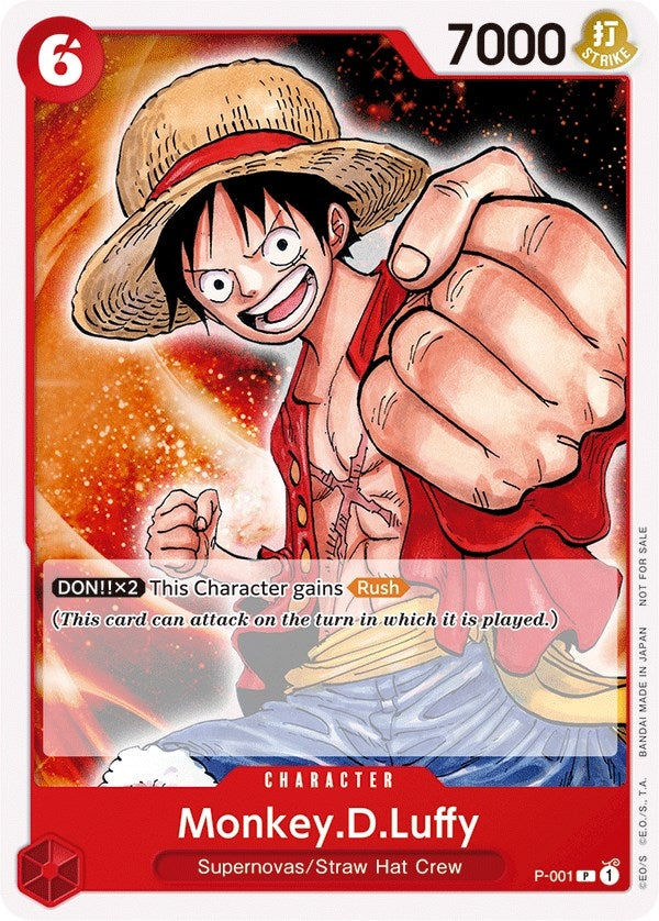 Image for Monkey.D.Luffy (Promotion Pack 2022) (P-001) (One Piece Promotion Cards) (OP-PR) - One Piece Card Game