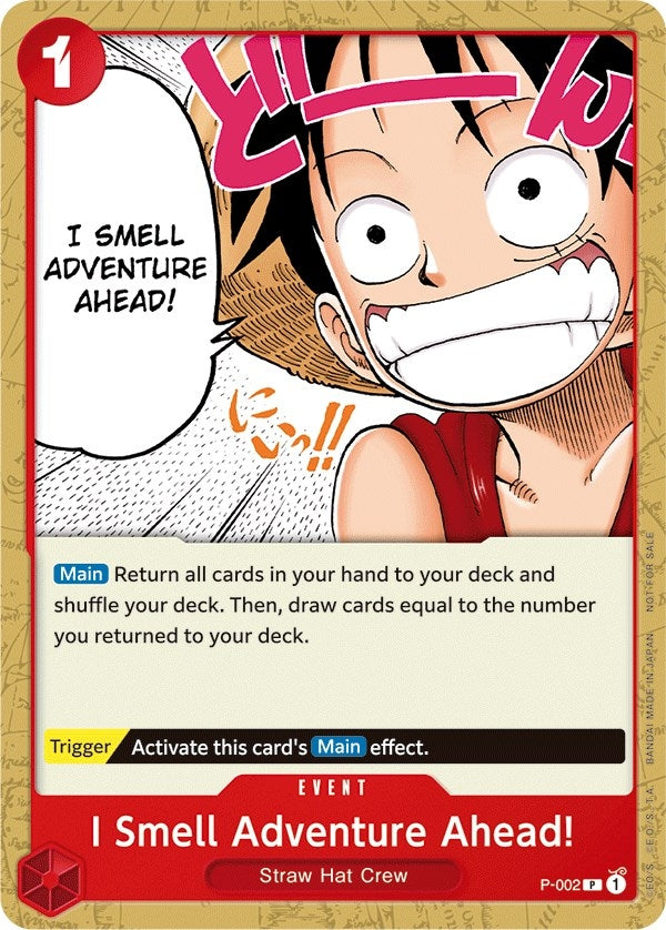 Image for I Smell Adventure Ahead! (Promotion Pack 2022) (P-002) (One Piece Promotion Cards) (OP-PR) - One Piece Card Game