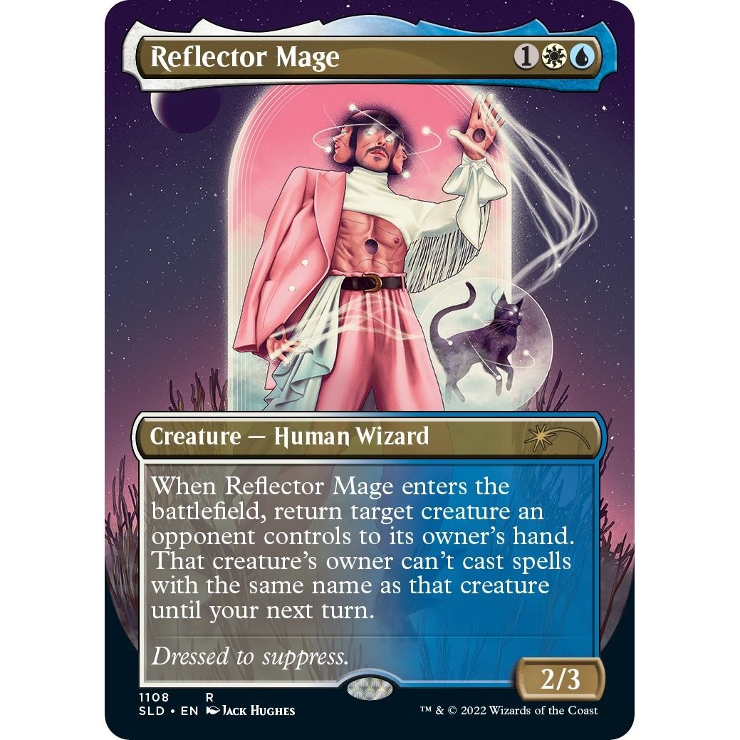 Reflector Mage (Borderless) (1108) (Secret Lair Drop Series) - PokeBox USA