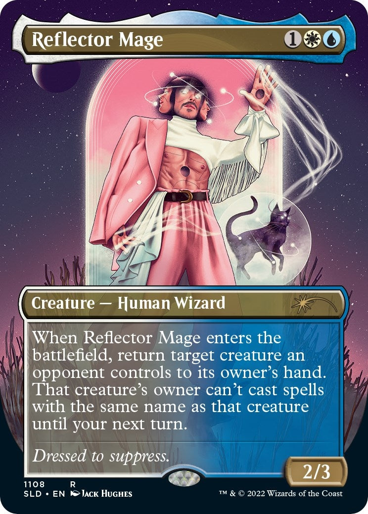 Reflector Mage (Borderless) (1108) (Secret Lair Drop Series) - PokeBox USA