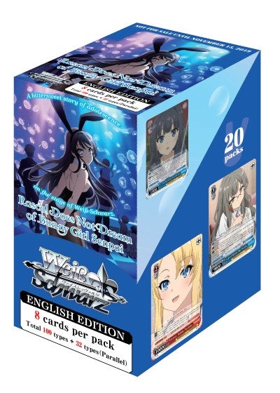Image for Rascal Does Not Dream of Bunny Girl Senpai Booster Box [Second Edition] - Weiss Schwarz