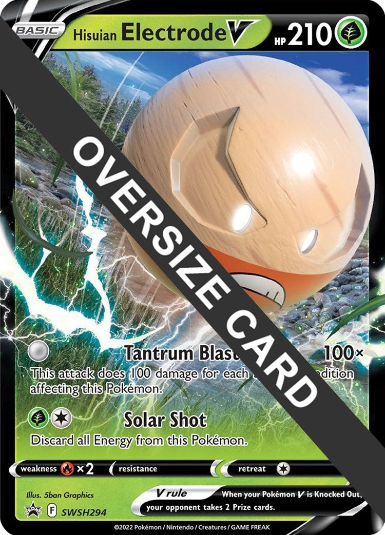 Image for Hisuian Electrode V - SWSH294 (SWSH294) (Jumbo Cards) (PR) - Pokemon