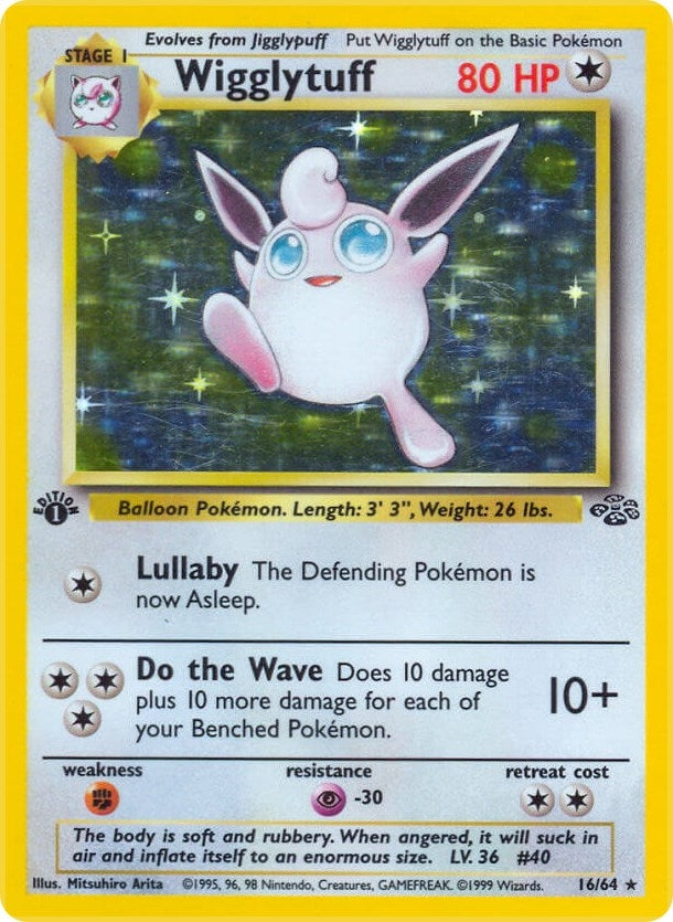 Image for Wigglytuff (16) (16/64) (Jungle) - Pokemon