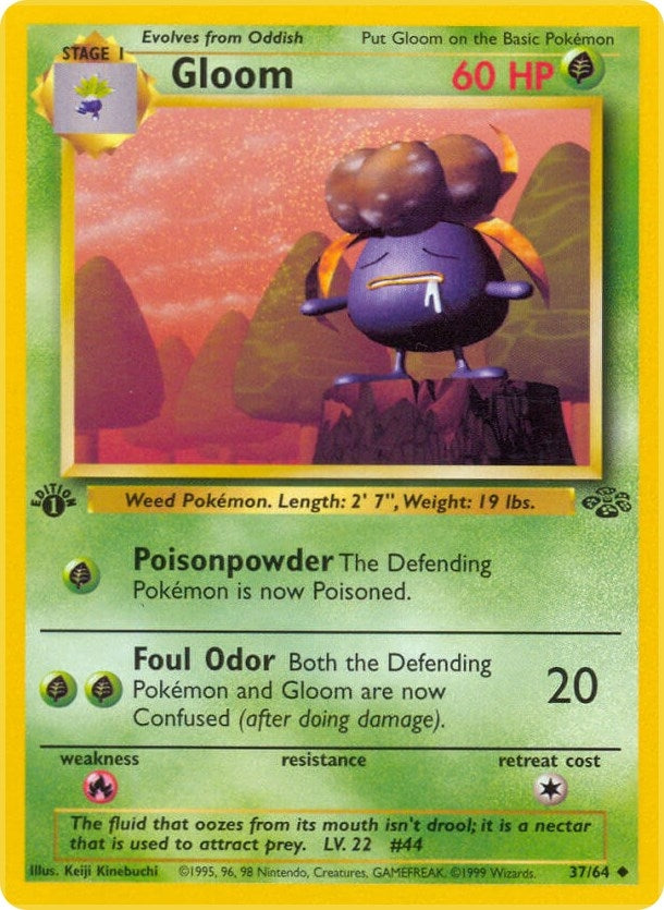 Image for Gloom (37/64) (Jungle) - Pokemon