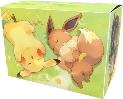 Image for Pokemon Center Japan Exclusive: Pikachu & Eevee “Thank you everyone” Deck Box - Deck Boxes