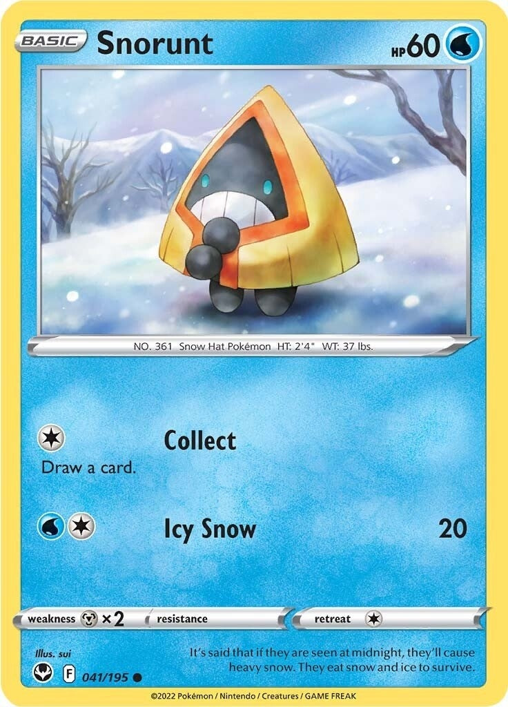 Image for Snorunt (041/195) (SWSH12: Silver Tempest) (SWSH12) - Pokemon