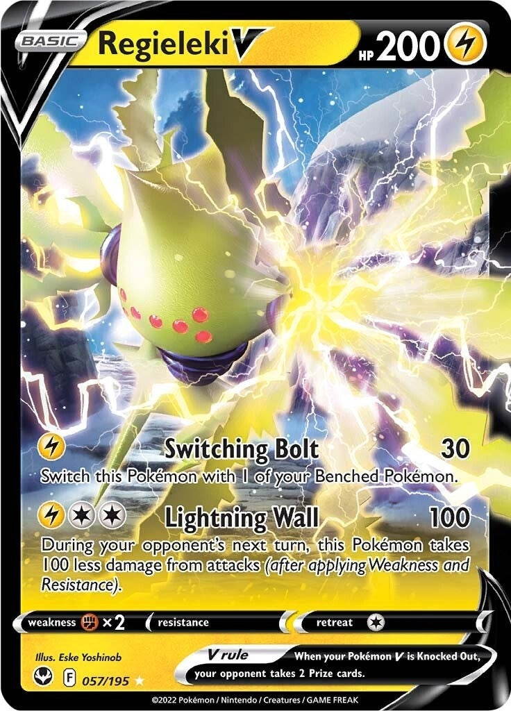 Image for Regieleki V (057/195) (SWSH12: Silver Tempest) (SWSH12) - Pokemon